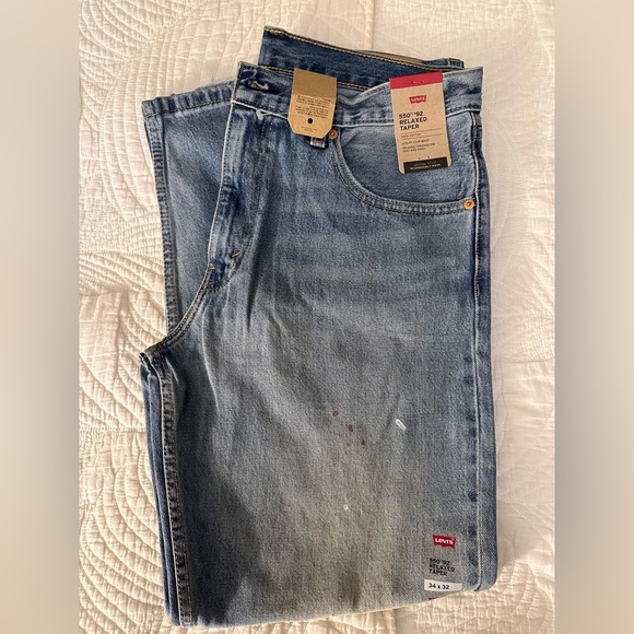 Levi’s 550 ‘92 Relaxed Taper Fit men’s jeans - Picture 7 of 10
